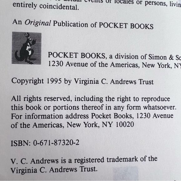 Vintage 90s VC Andrews Hardcover Bundle Nostalgia Retro - Picture 9 of 9